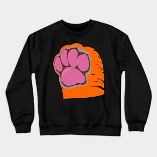 Cute Tiger's Paw | Lilla The Lamb Crewneck Sweatshirt